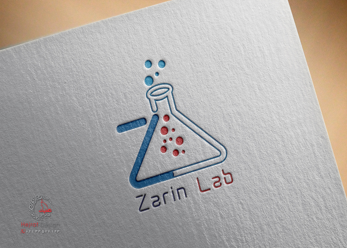 طراحی لوگو آزمایشگاه